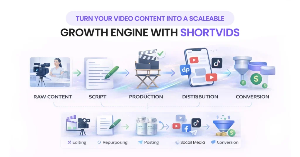 Scale Video Production with ShortVids: Plug-and-Play Services for U.S. Brands