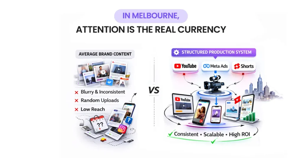 In Melbourne, Attention Is the Real Currency
91% of Businesses Use Video
87% Report Positive ROI