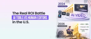 ai vs human video editors