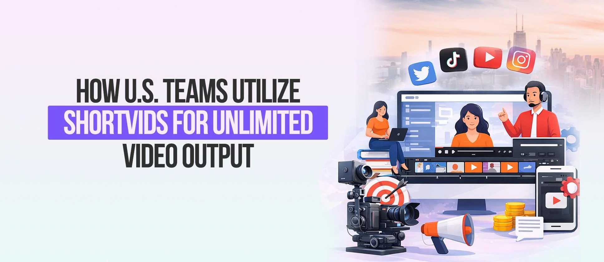 Unlimited Video Editing for Teams in USA