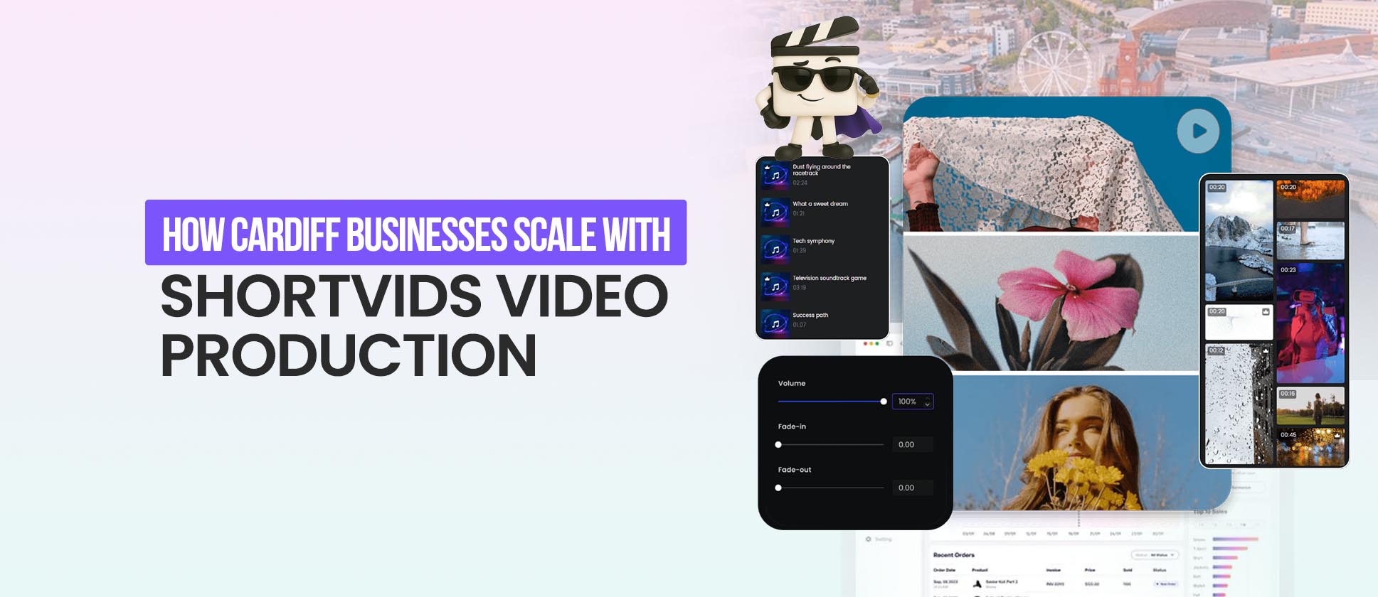 Professional Video Production Services in Cardiff | ShortVids