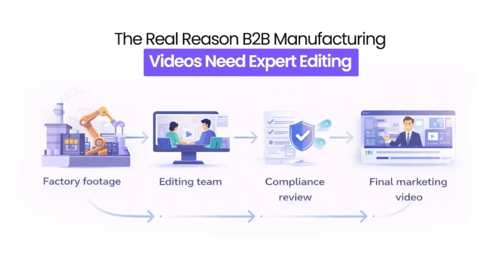 Why Do Manufacturing & B2B Companies in the U.S. Have Unique Video Editing Needs?