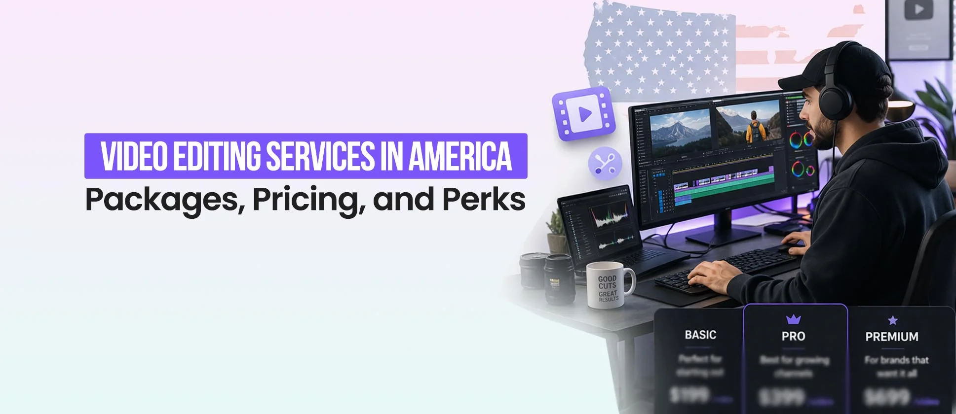 video editing packages in USA